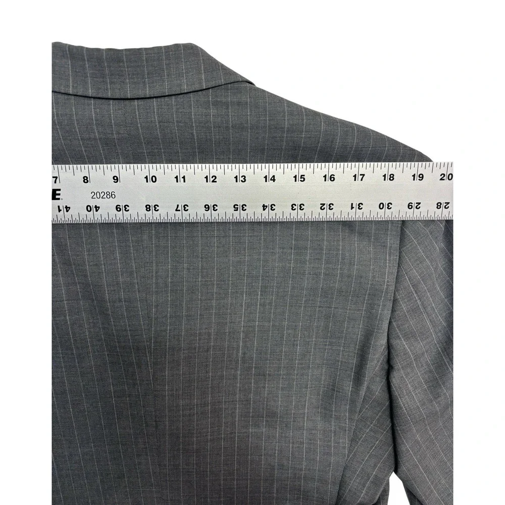 Brooks Brothers 42R 33x30 Gray Pinstripe 2pc Pant Suit Regent Brookscool‎ Canvas